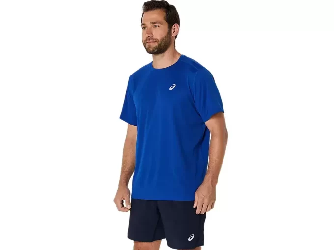 ASICS GÜMÜŞ KISA KOLLU ÜST