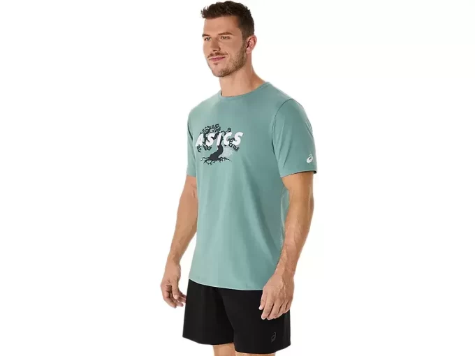 ASICS WISE TREE KISA KOLLU TİŞÖRT