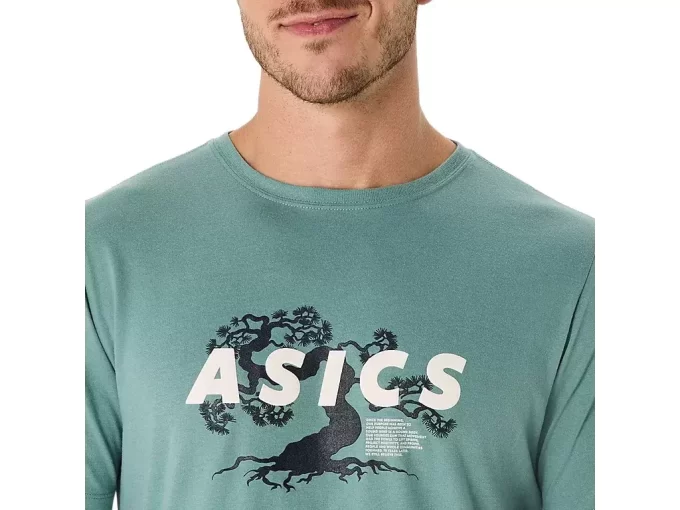 ASICS WISE TREE KISA KOLLU TİŞÖRT