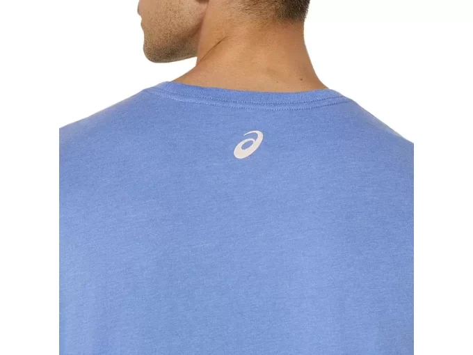 ASICS ÇİZGİLİ KISA KOLLU TİŞÖRT