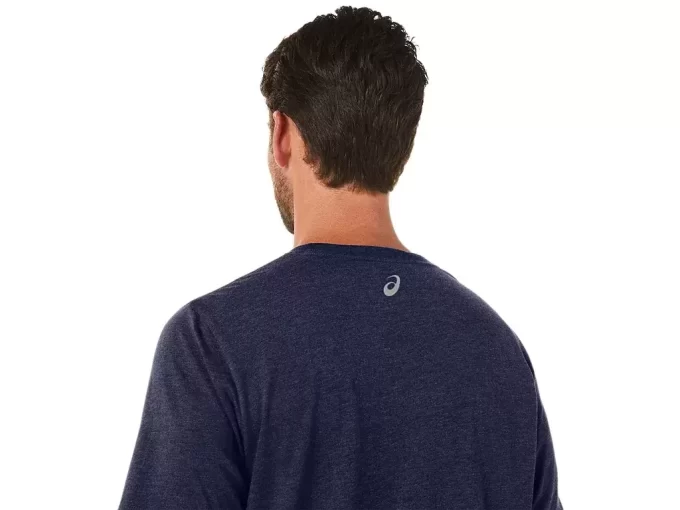 ASICS ÇİZGİLİ KISA KOLLU TİŞÖRT