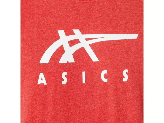 ASICS ÇİZGİLİ KISA KOLLU TİŞÖRT