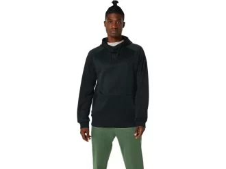 FIRÇALANMIŞ POLAR KAPÜŞONLU KAZAK