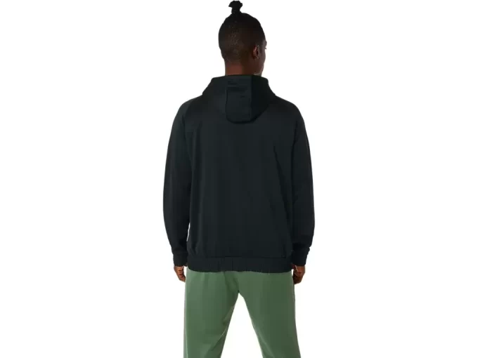 FIRÇALANMIŞ POLAR KAPÜŞONLU KAZAK