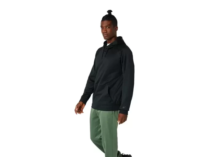 FIRÇALANMIŞ POLAR KAPÜŞONLU KAZAK