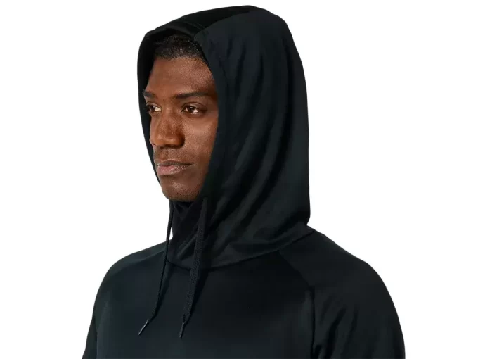 FIRÇALANMIŞ POLAR KAPÜŞONLU KAZAK