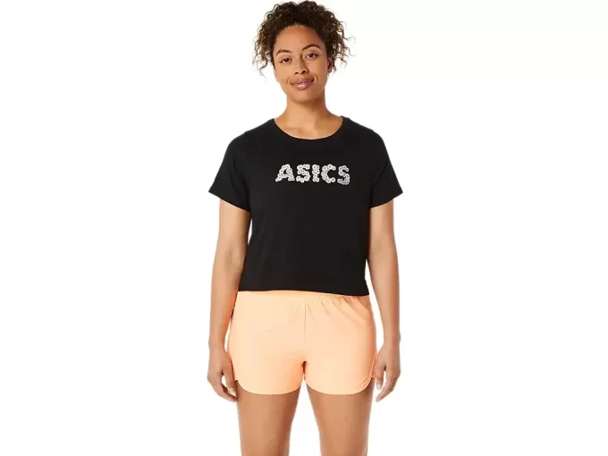 KADIN ASICS DAISY KISALTILMIŞ KISA KOLLU ÜST KADIN ASICS DAISY KISALTILMIŞ KISA KOLLU ÜST