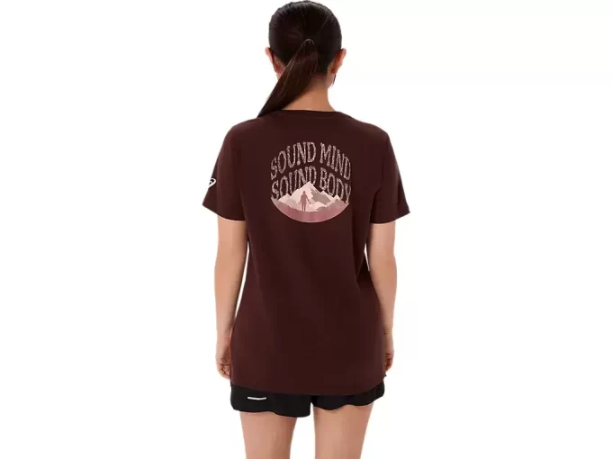 KADIN ASICS NATURE V YAKA KISA KOLLU TİŞÖRT