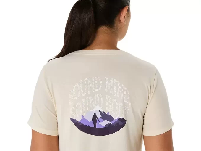 KADIN ASICS NATURE V YAKA KISA KOLLU TİŞÖRT