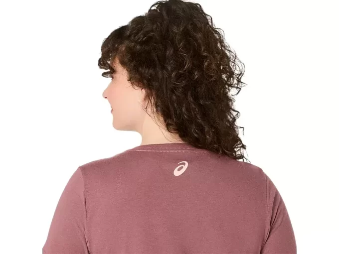 KADIN ASICS ÇİZGİLİ V YAKA