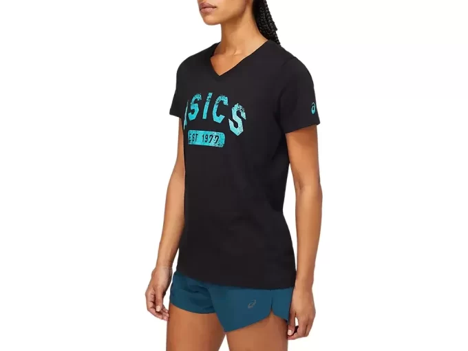 KADIN KISA KOLLU 1977 V YAKA TİŞÖRT