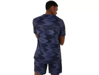 MEVSİMLİK TÜM BASKILI KISA KOLLU ÜST