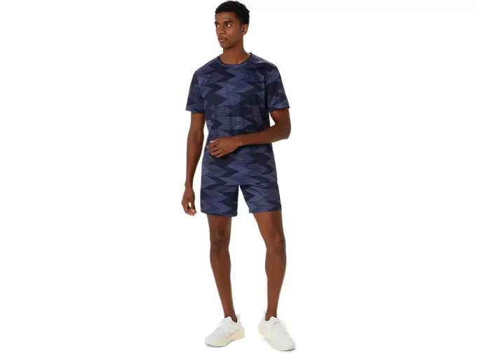 MEVSİMLİK TÜM BASKILI KISA KOLLU ÜST