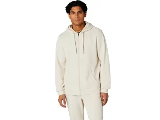 SWEAT TAM FERMUARLI KAPÜŞONLU