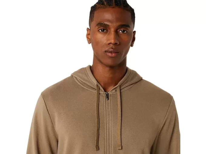 SWEAT TAM FERMUARLI KAPÜŞONLU