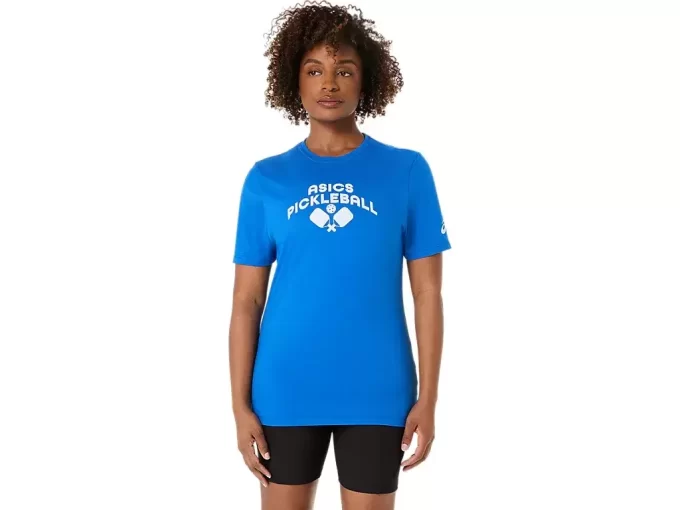 UNISEX ASICS PICKLEBALL KISA KOLLU TİŞÖRT