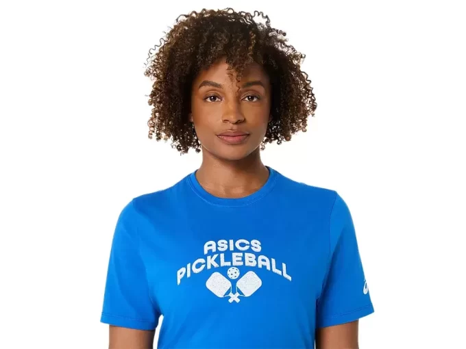 UNISEX ASICS PICKLEBALL KISA KOLLU TİŞÖRT