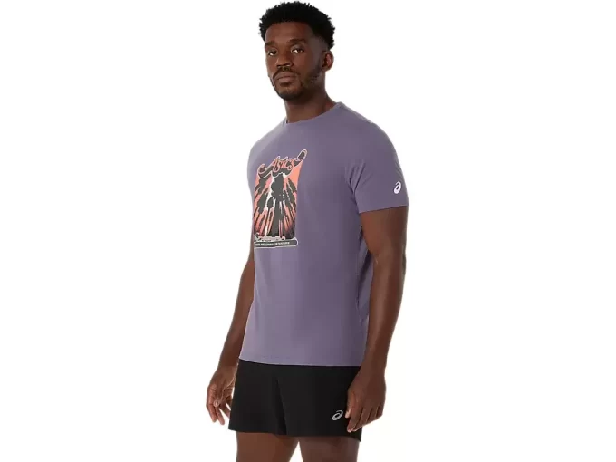 UNISEX ASICS WANDER KISA KOLLU TİŞÖRT