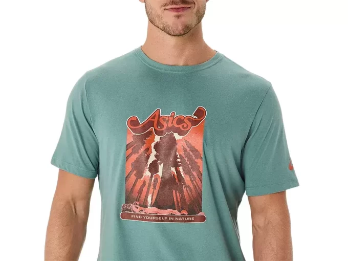 UNISEX ASICS WANDER KISA KOLLU TİŞÖRT