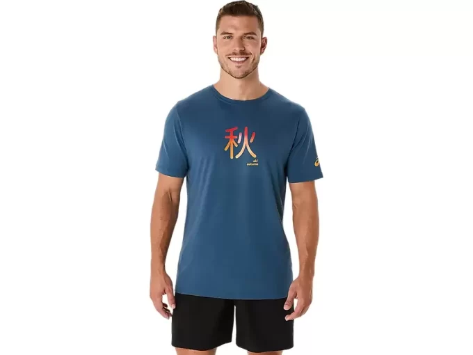 UNISEX KISA KOLLU SONBAHAR TİŞÖRTÜ