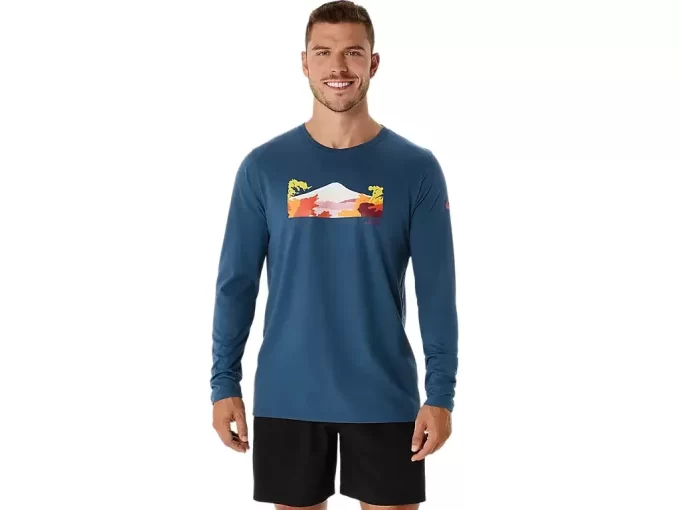 UNISEX UZUN KOLLU SONBAHAR SPOR TİŞÖRTÜ